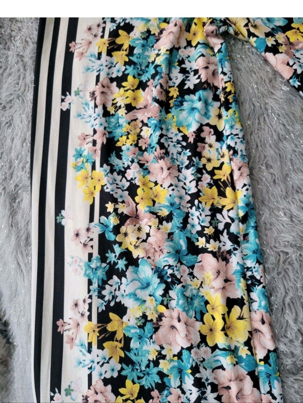 Palazzo Pants Fairycore Cottagecore Festival Wide Leg Floral Boho Y2k Hippie M - Picture 8 of 11